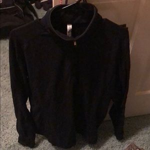 Men’s black lululemon quarter zip